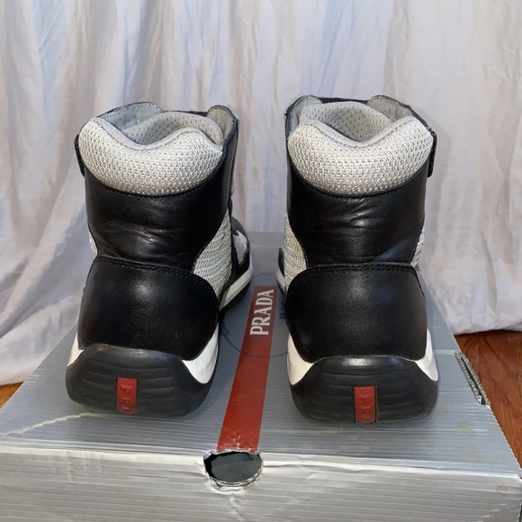 100% Authentic Prada high top sneakers - Picture 3 of 9